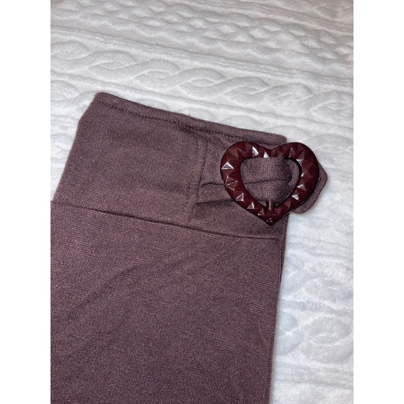 Kid’s Dark Brown L.A. Movers Girl Heart Buckle Bottoms 🤎 - Picture 5 of 12